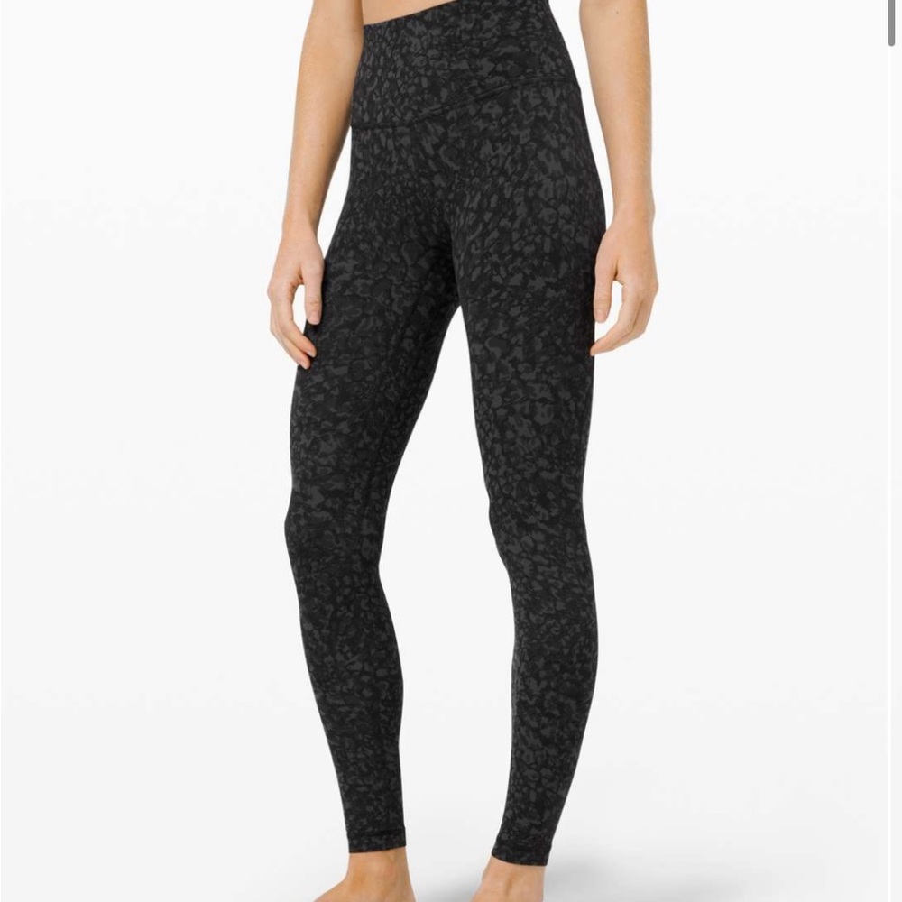 Lululemon align pant 28” wild thing camp deep coal